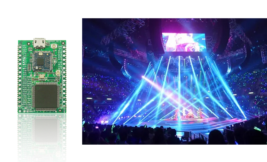 3km無線連接模塊高速wifi模塊，距離遠(yuǎn)尺寸小/集成MCU/即貼即用